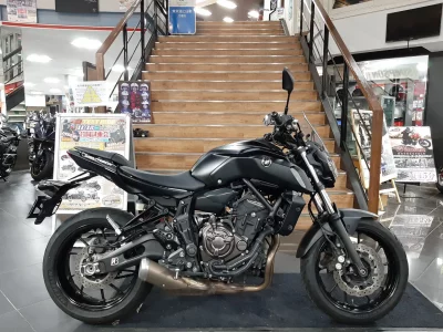 Yamaha MT-07 ABS  с аукциона в Японии