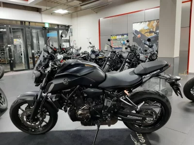 Yamaha MT-07 ABS  с аукциона в Японии