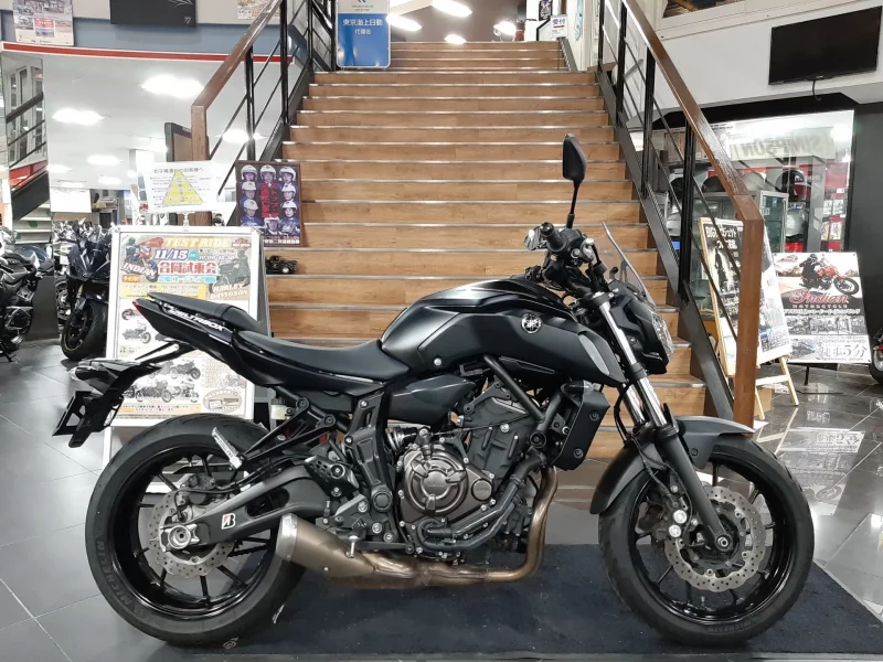 Yamaha MT-07 ABS лот № 02190 оценка 4  с аукциона в Японии