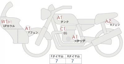 Harley-Davidson HARLEYFLHXS лот № 04198 оценка 4  с аукциона в Японии 0