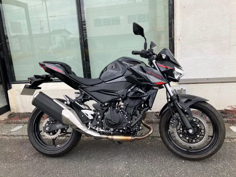 Kawasaki Z400 лот № 04256 оценка 6  с аукциона в Японии