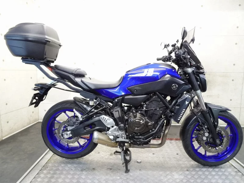 Yamaha MT-07 лот № 00343 оценка 4  с аукциона в Японии