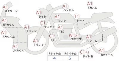 Kawasaki Ninja 650 ABS лот № 00376 оценка 4  с аукциона в Японии 0