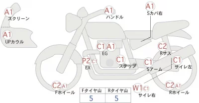 Kawasaki W800 CAFE лот № 02309 оценка 4  с аукциона в Японии 0