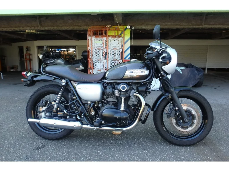 Kawasaki W800 CAFE лот № 02309 оценка 4  с аукциона в Японии