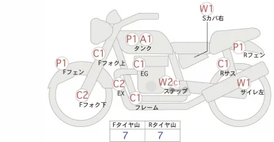 BMW  F800R лот № 00384 оценка 4  с аукциона в Японии 0