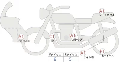 Suzuki KATANA лот № 04325 оценка 5  с аукциона в Японии 0