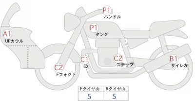 Harley-Davidson HARLEY FLHTC лот № 00393 оценка 4  с аукциона в Японии 0