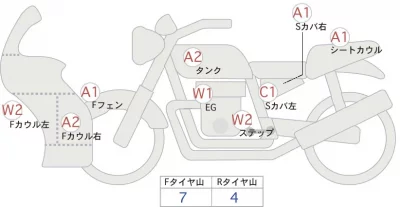Kawasaki Ninja 650 ABS лот № 02438 оценка 4  с аукциона в Японии 0