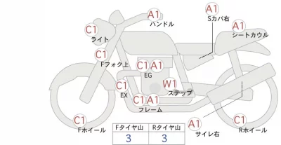 Harley-Davidson HARLEY FLSTSB лот № 02451 оценка 4  с аукциона в Японии 0