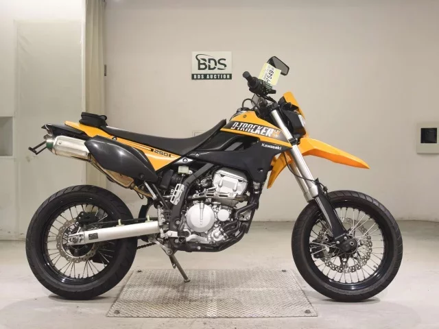 Kawasaki D-TRACKERX лот № 7549 оценка 4  с аукциона в Японии