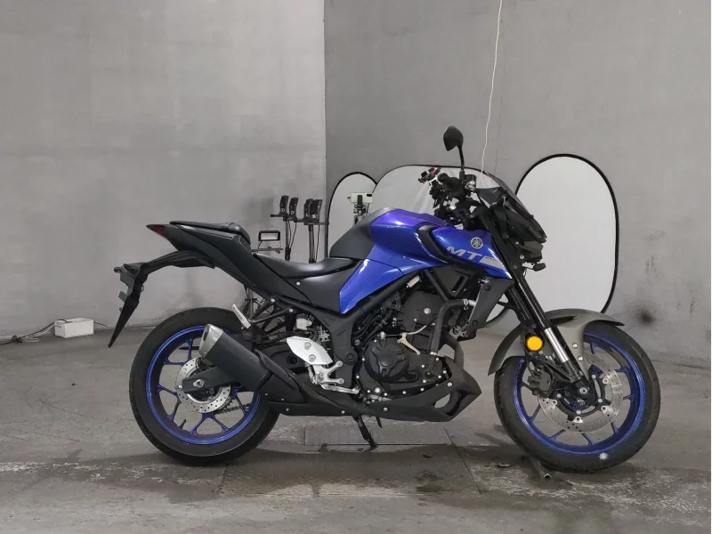 Yamaha MT-03 лот № 7343 оценка 4  с аукциона в Японии