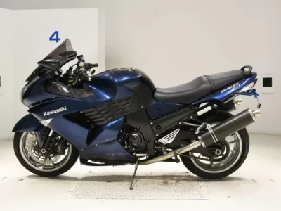 Kawasaki ZZR1400  с аукциона в Японии