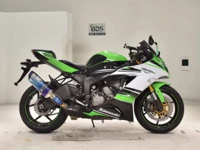 Kawasaki ZX-6RA  с аукциона в Японии