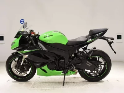 Kawasaki ZX-6R  с аукциона в Японии