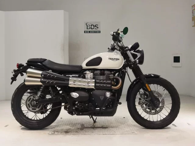 Triumph  STREET SCRAMBLER лот № 0217 оценка 5  с аукциона в Японии