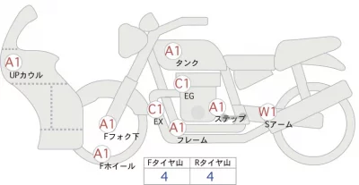 Triumph  SPEED TRIPLE 1200RR лот № 00147 оценка 4  с аукциона в Японии 0