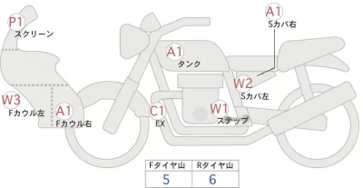 Honda XL750 TRANSALP лот № 02123 оценка 4  с аукциона в Японии 0