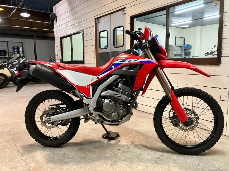 Honda CRF250L лот № 02119 оценка 4  с аукциона в Японии