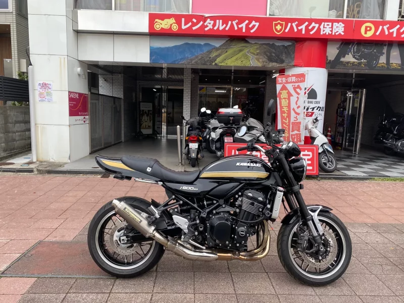 Kawasaki Z900RS лот № 02121 оценка 4  с аукциона в Японии
