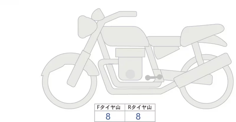 Kawasaki W800 лот № 04333 оценка 6  с аукциона в Японии