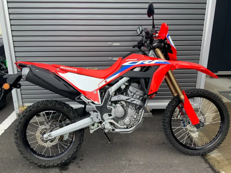 Honda CRF250L лот № 02249 оценка 4  с аукциона в Японии