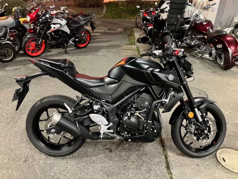 Yamaha MT-03 лот № 04351 оценка 4  с аукциона в Японии