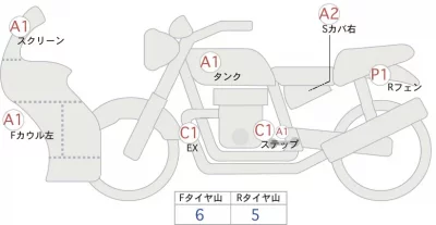 Honda CBR250RR ABS лот № 02274 оценка 4  с аукциона в Японии 0