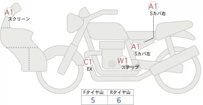Honda 400X лот № 04378 оценка 5  с аукциона в Японии 0