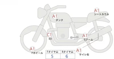 Kawasaki Z H2 лот № 00393 оценка 4  с аукциона в Японии 0