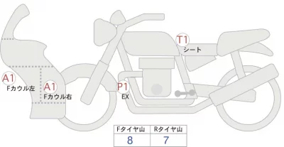 Kawasaki Ninja 1000SX лот № 04446 оценка 4  с аукциона в Японии 0