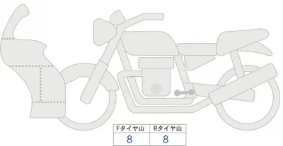 Kawasaki Ninja 1100SX лот № 04445 оценка 6  с аукциона в Японии 0