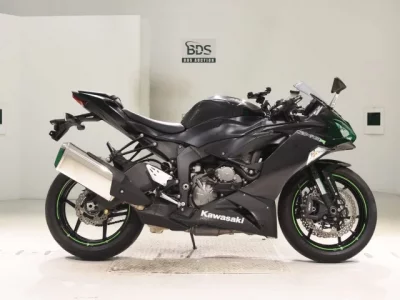 Kawasaki ZX-6RA  с аукциона в Японии