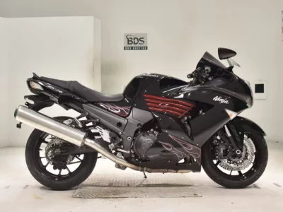 Kawasaki ZZR1400A  с аукциона в Японии