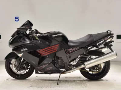 Kawasaki ZZR1400A  с аукциона в Японии
