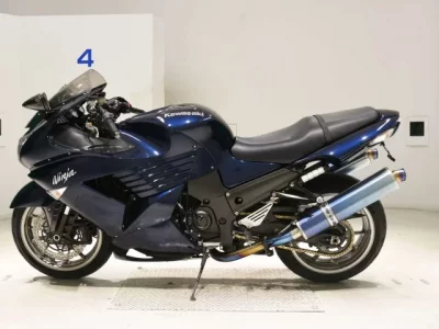 Kawasaki ZZR1400  с аукциона в Японии
