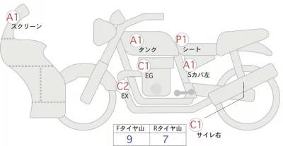 BMW  S1000XR лот № 04095 оценка 4  с аукциона в Японии 0