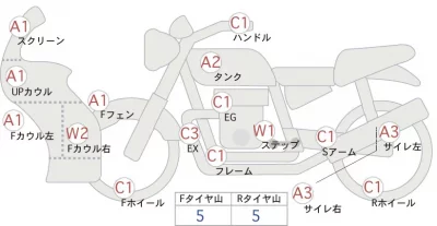 Harley-Davidson HARLEY FLTRX ROAD GLIDE лот № 00046 оценка 4  с аукциона в Японии 0