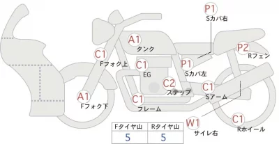 Honda CBR250R ABS лот № 02073 оценка 4  с аукциона в Японии 0