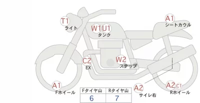 Yamaha FZ-1N лот № 02129 оценка 4  с аукциона в Японии 0