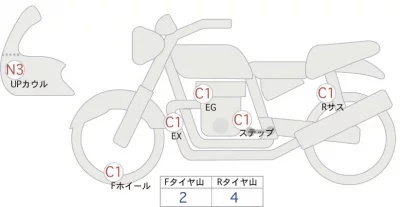 Kawasaki W800 CAFE лот № 00177 оценка 4  с аукциона в Японии 0