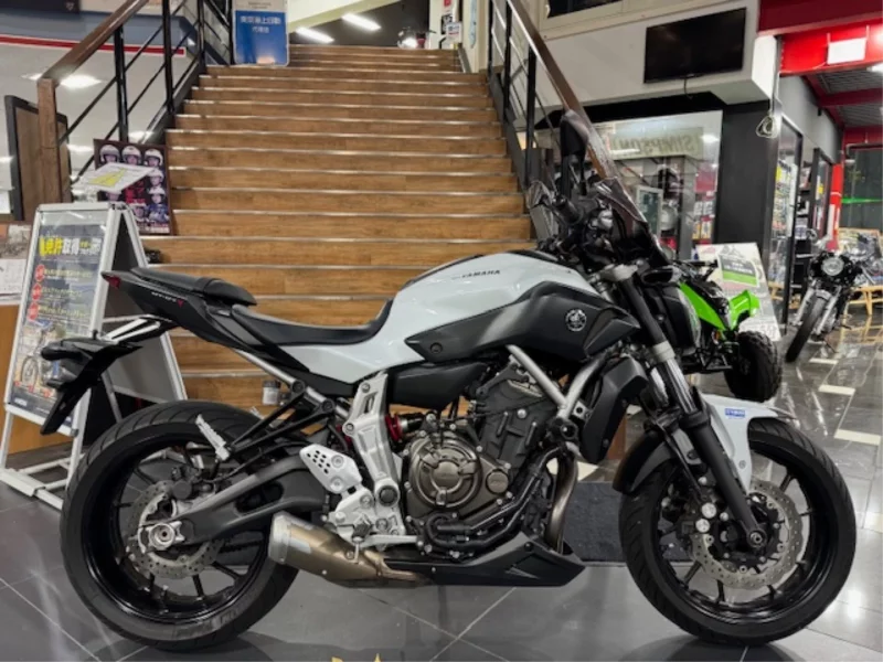 Yamaha MT-07 лот № 02152 оценка 4  с аукциона в Японии