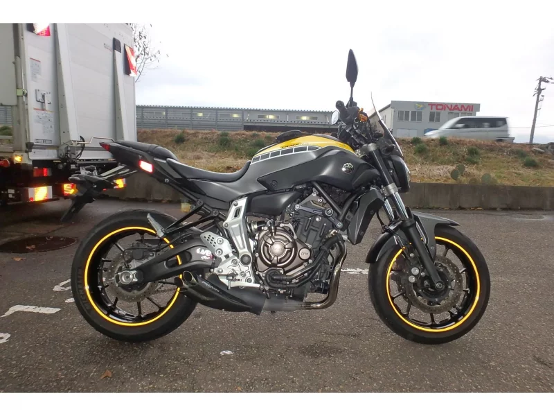 Yamaha MT-07 ABS лот № 02192 оценка 4  с аукциона в Японии