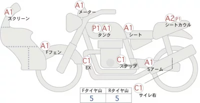 Yamaha FZS25 лот № 04298 оценка 4  с аукциона в Японии 0
