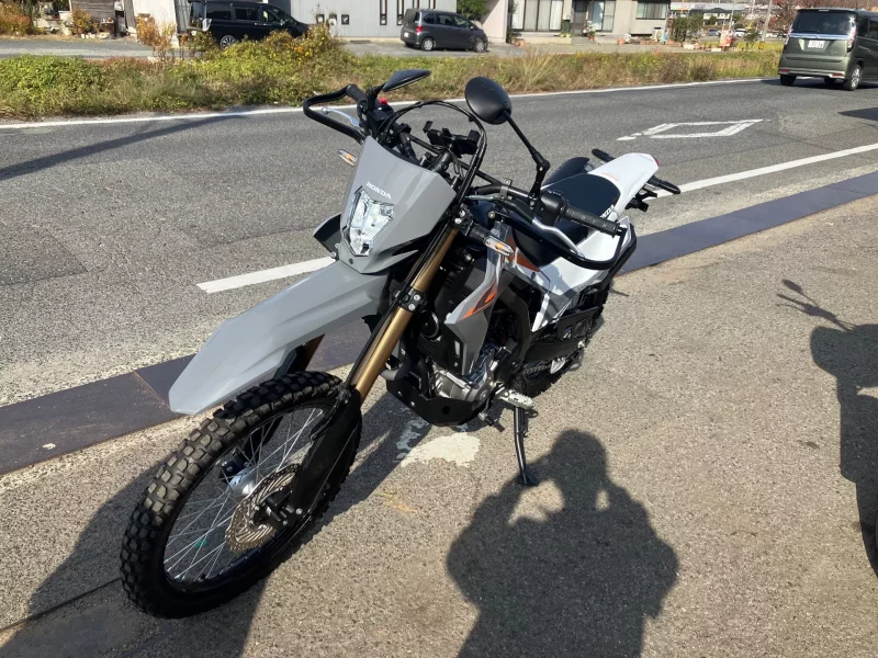 Honda CRF250L лот № 04309 оценка 4  с аукциона в Японии