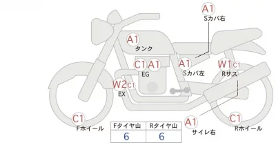Kawasaki MEGURO K3 лот № 04386 оценка 4  с аукциона в Японии 0