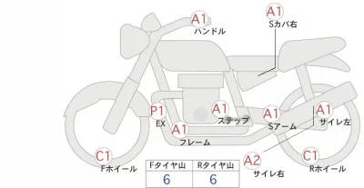 Triumph  BONNEVILLE BO BAR лот № 04418 оценка 4  с аукциона в Японии 0