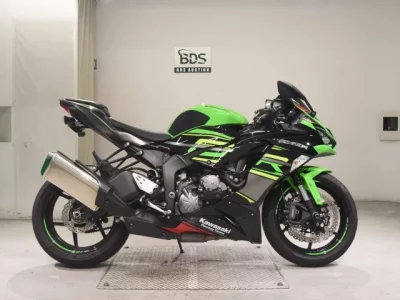 Kawasaki ZX-6RA  с аукциона в Японии