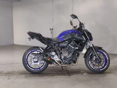 Yamaha MT-07  с аукциона в Японии