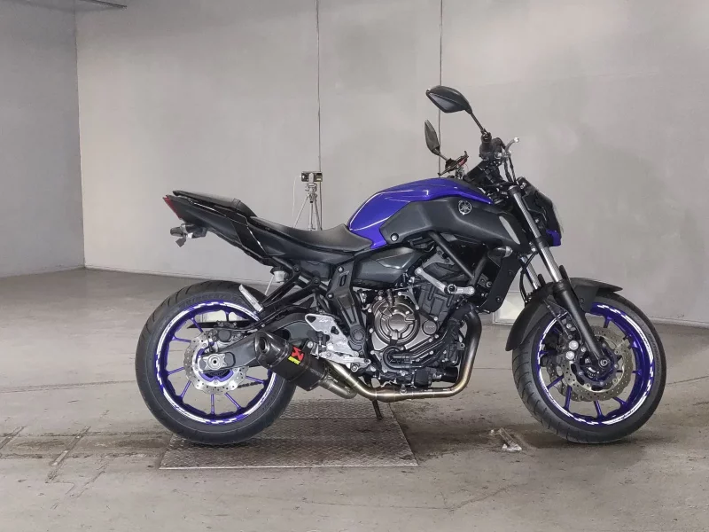 Yamaha MT-07 лот № 5433 оценка 4  с аукциона в Японии